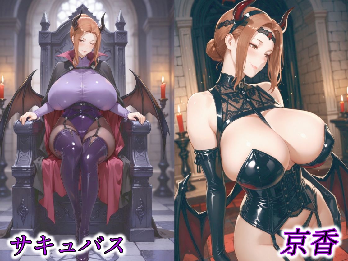京香・結花・小春 Halloween Collection キョンシー＆サキュバス サンプル4ページ目