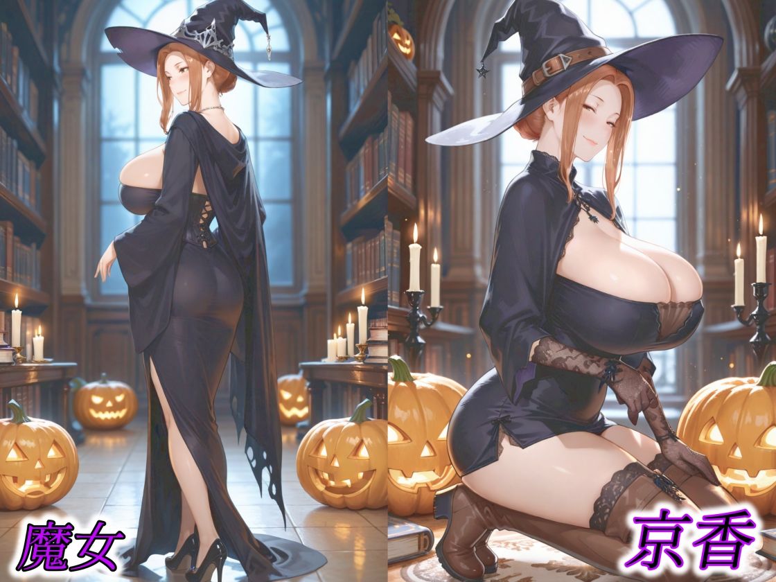 京香・結花・小春 Halloween Collection 死神＆魔女 サンプル4ページ目