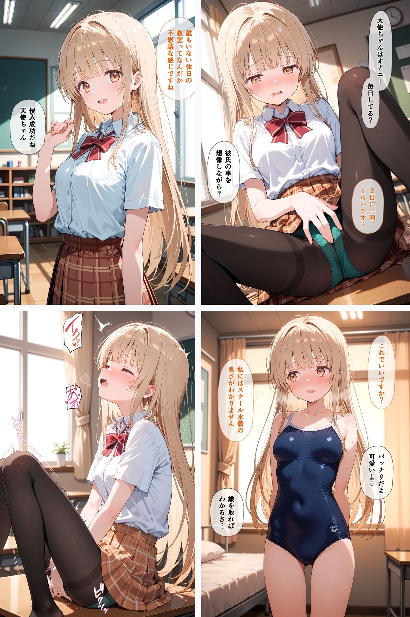 天使のパパ活 〜お隣の天使様がいつの間にかおじさんと寝ていた件〜 サンプル3ページ目