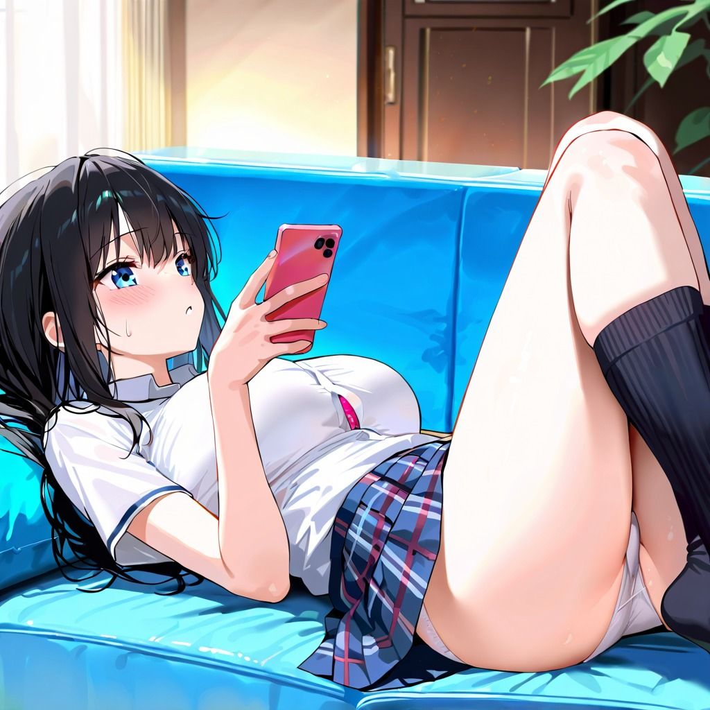 狙われたい女子校生は生ハメ中出しされるがまま サンプル1ページ目