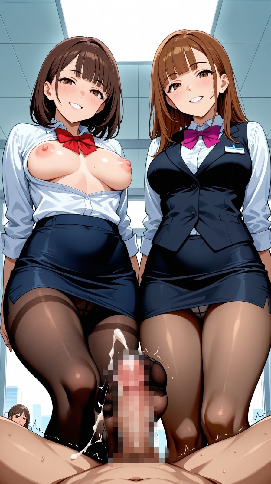 顔面騎乗と脚コキの総合商社  寝取り探偵サービス サンプル2ページ目