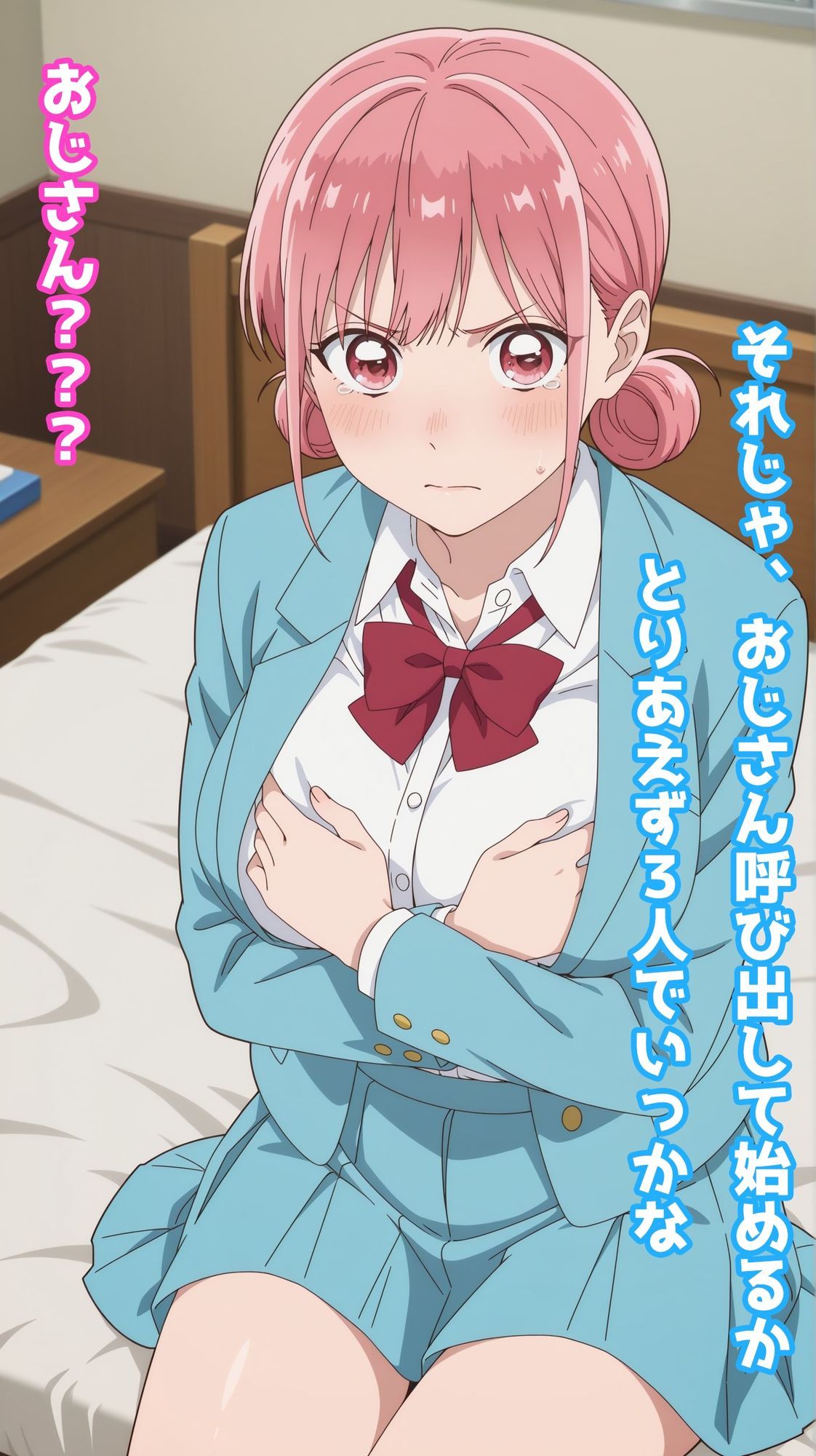 【一部セリフつき】Deliサモ☆ 美少女とおじさん強●召喚アプリ - 新体操部のマドンナ編 - サンプル2ページ目