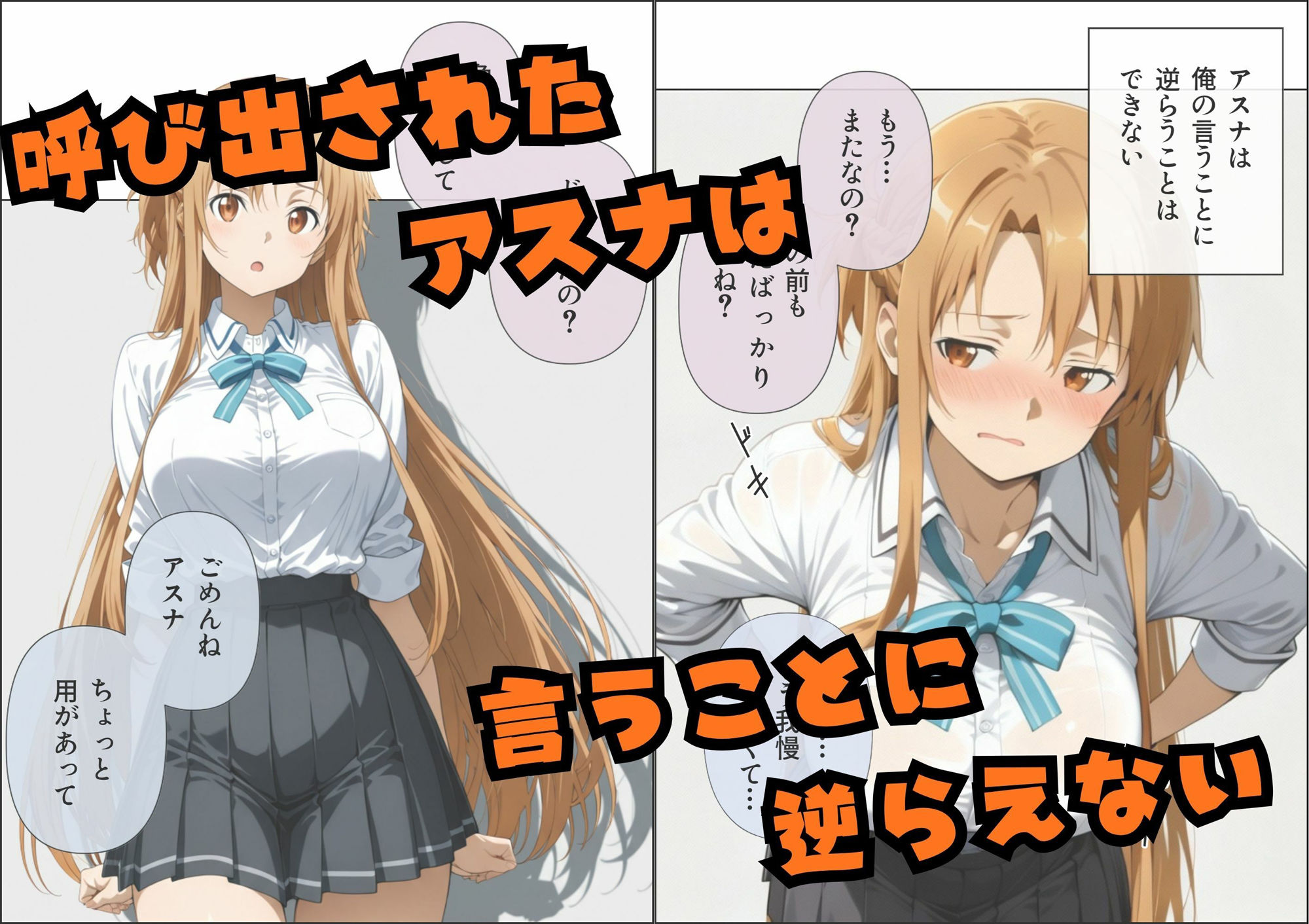 【動画付】言いなりっ娘！ア◯ナ編 サンプル2ページ目