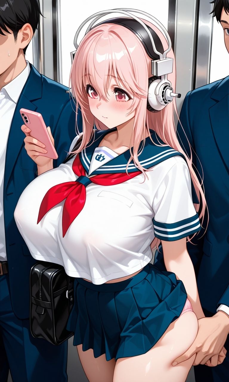 セーラー服のす◯ぱ◯そ◯子 サンプル1ページ目