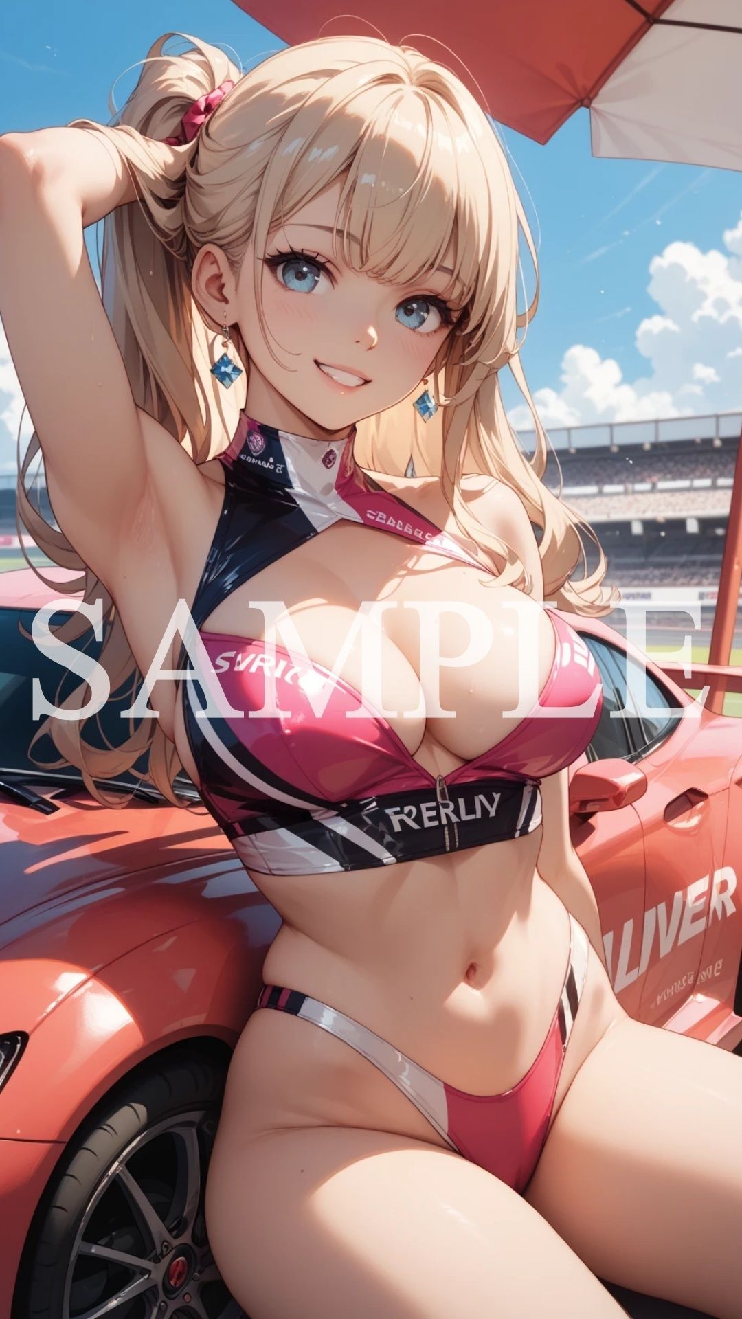 Race Queen Gallery サンプル1ページ目
