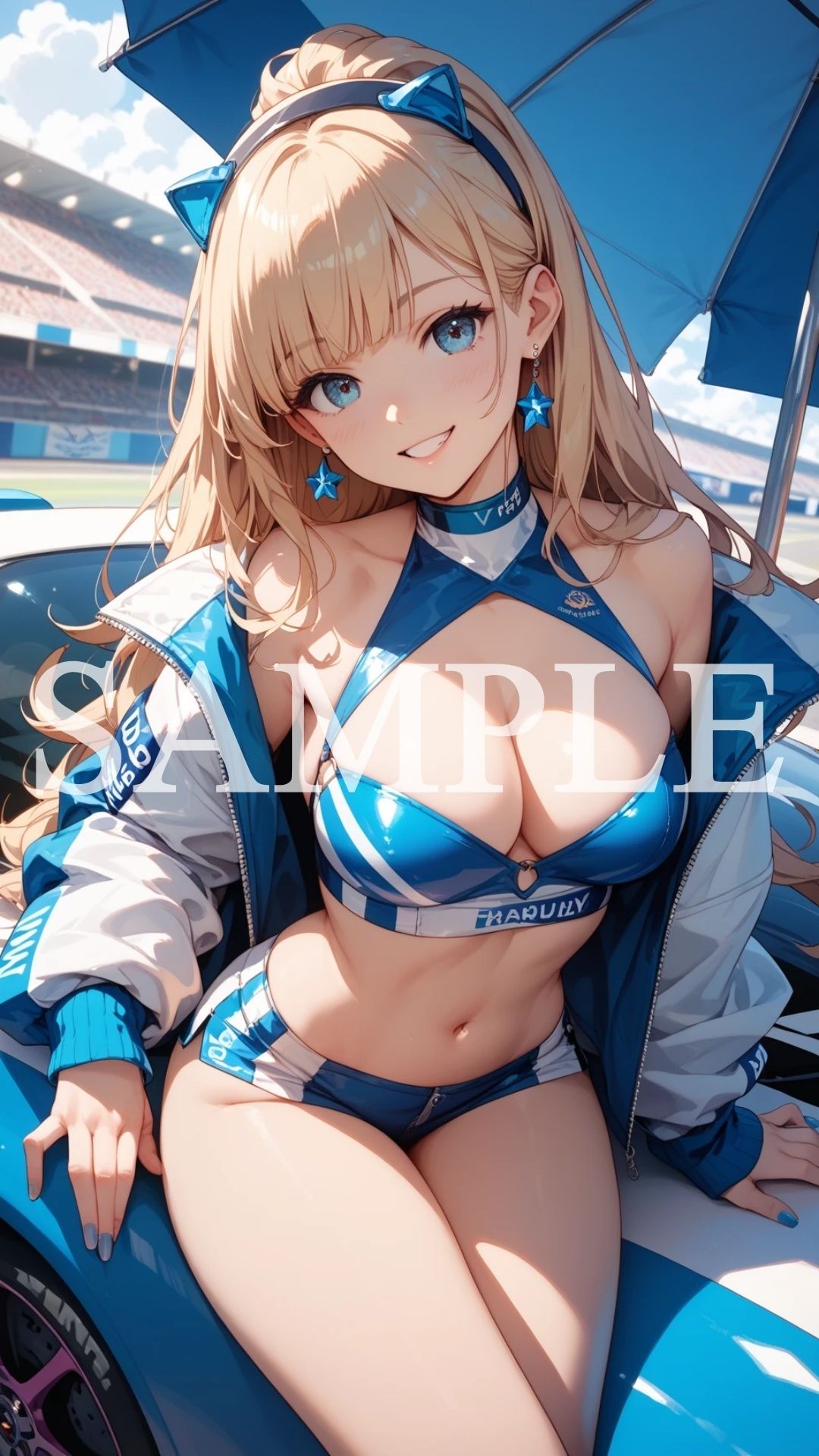 Race Queen Gallery サンプル2ページ目