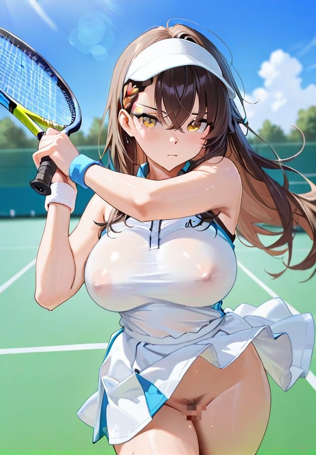 ノーパン・ノーブラ・スポーツ少女 サンプル1ページ目