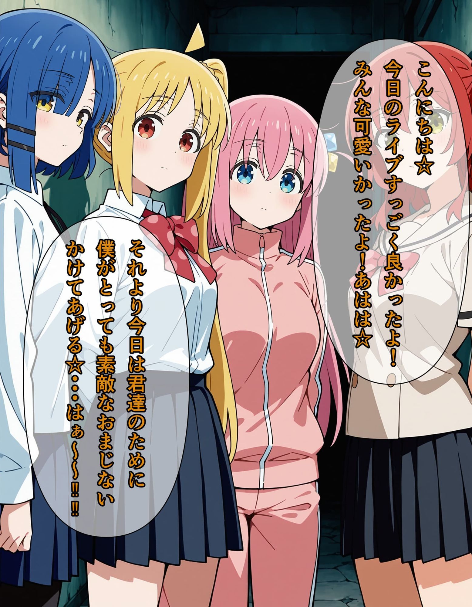 ぼっち・ざ・Fuck！！（ハート）メス豚バンドの活動日誌（ハート）  第1話 サンプル10ページ目