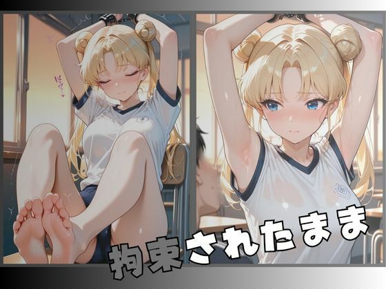 セーラー服戦士ブルマ拘束 〜月の戦士変身ヒロイン、快楽に堕つ〜 サンプル3ページ目