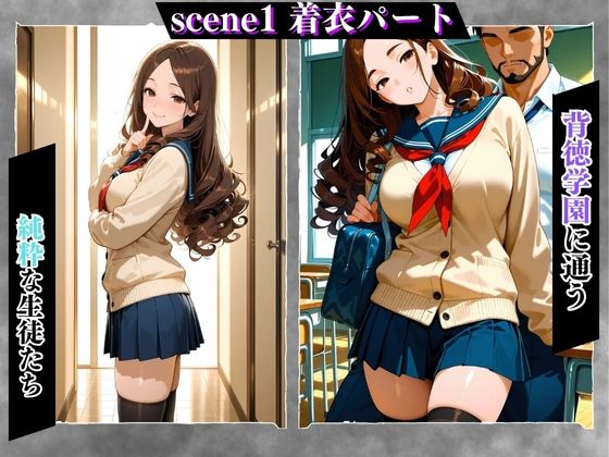 〜性の教典〜優しい先生の裏の顔はレ●プ魔編 完堕ちするまで続く性指導（怜奈） サンプル4ページ目