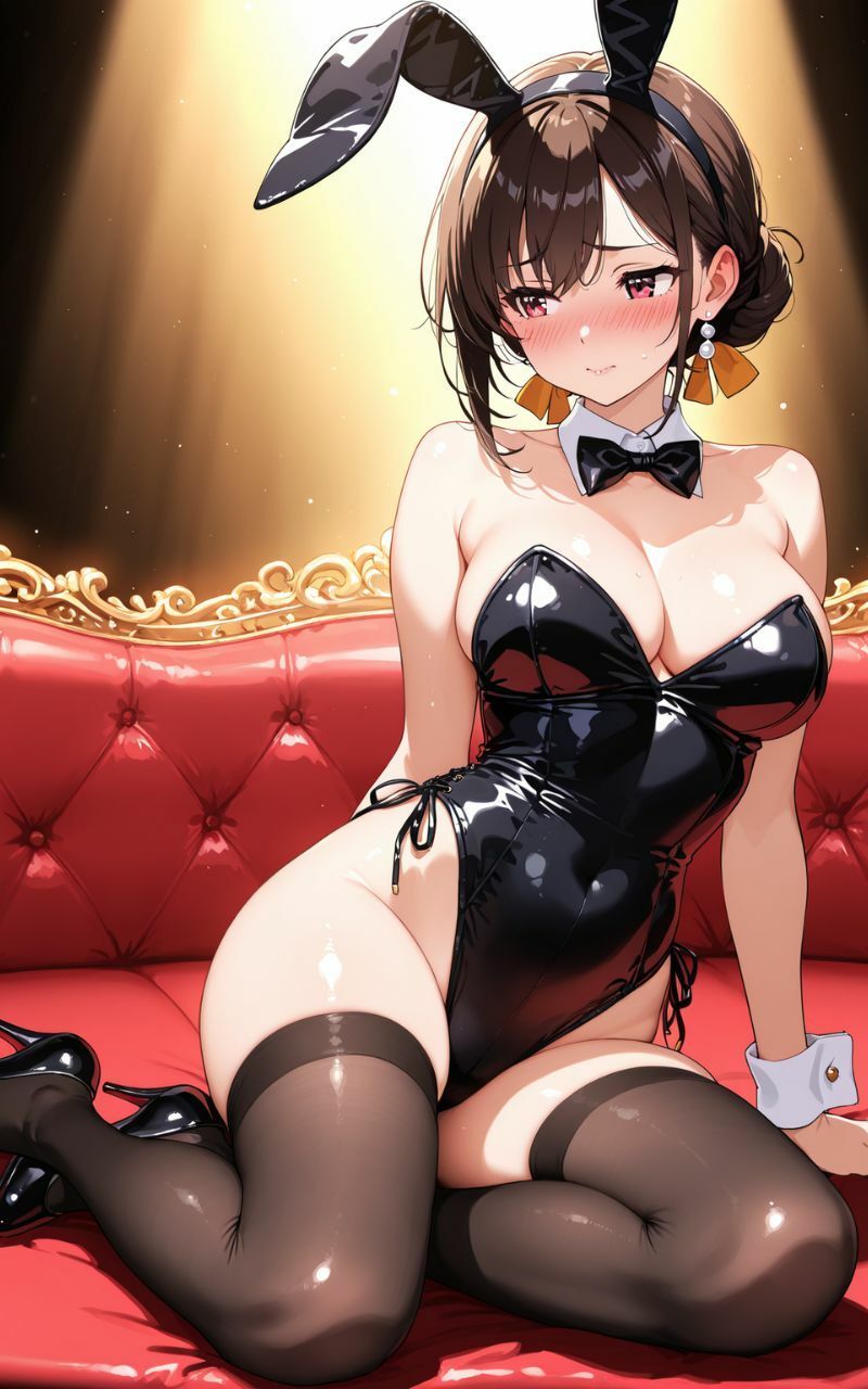 バニーガールに種付けしてみた サンプル1ページ目