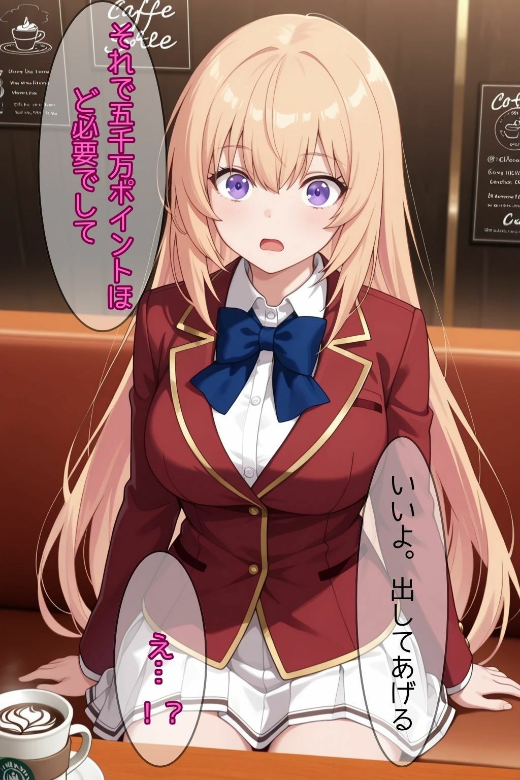 クラスを救うために先輩の女になった一之瀬帆波が淫乱になる話 サンプル3ページ目