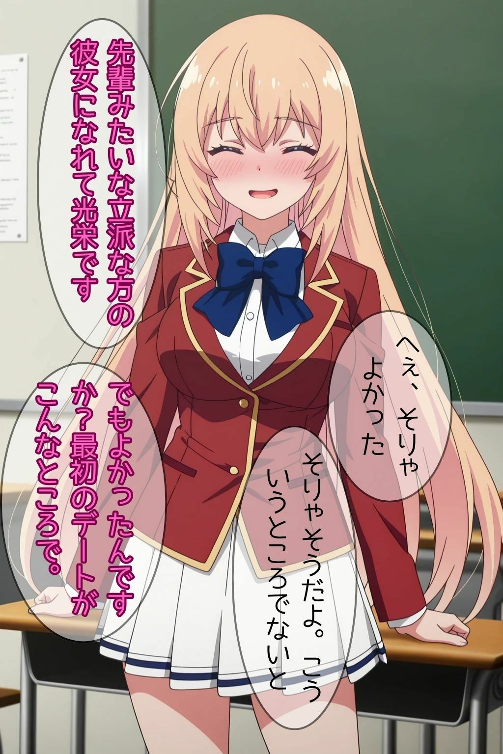 クラスを救うために先輩の女になった一之瀬帆波が淫乱になる話 サンプル6ページ目