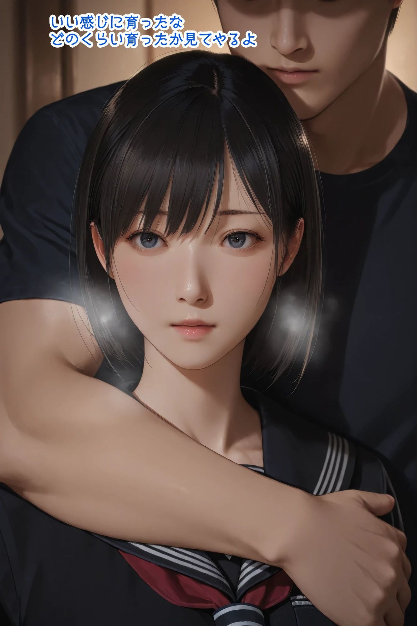 幻覚妄想BADEND サンプル1ページ目
