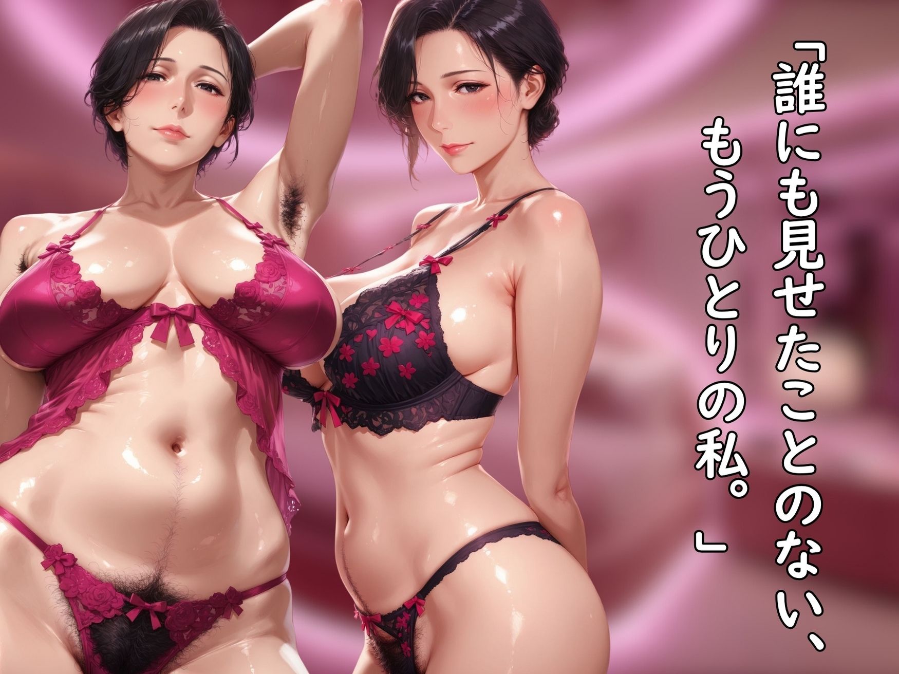 【動画付き】サレ妻熟女 はるの ランジェリー編 サンプル2ページ目