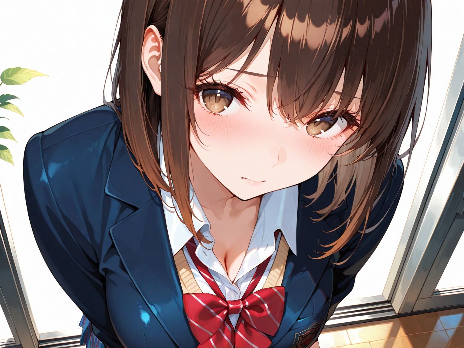 普段は清楚な女子校生  誘惑に負けて淫乱発情 サンプル2ページ目