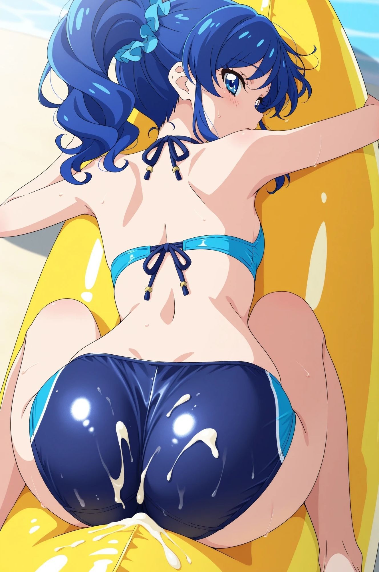 虹かけ誌  アイカツ！？  イラスト集1 霧矢あおい  穏やかじゃない撮れ高！？ サンプル7ページ目