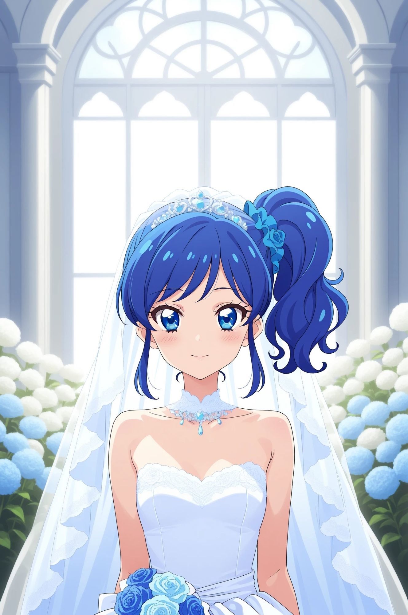 虹かけ誌  アイカツ！？  イラスト集1 霧矢あおい  穏やかじゃない撮れ高！？ サンプル9ページ目