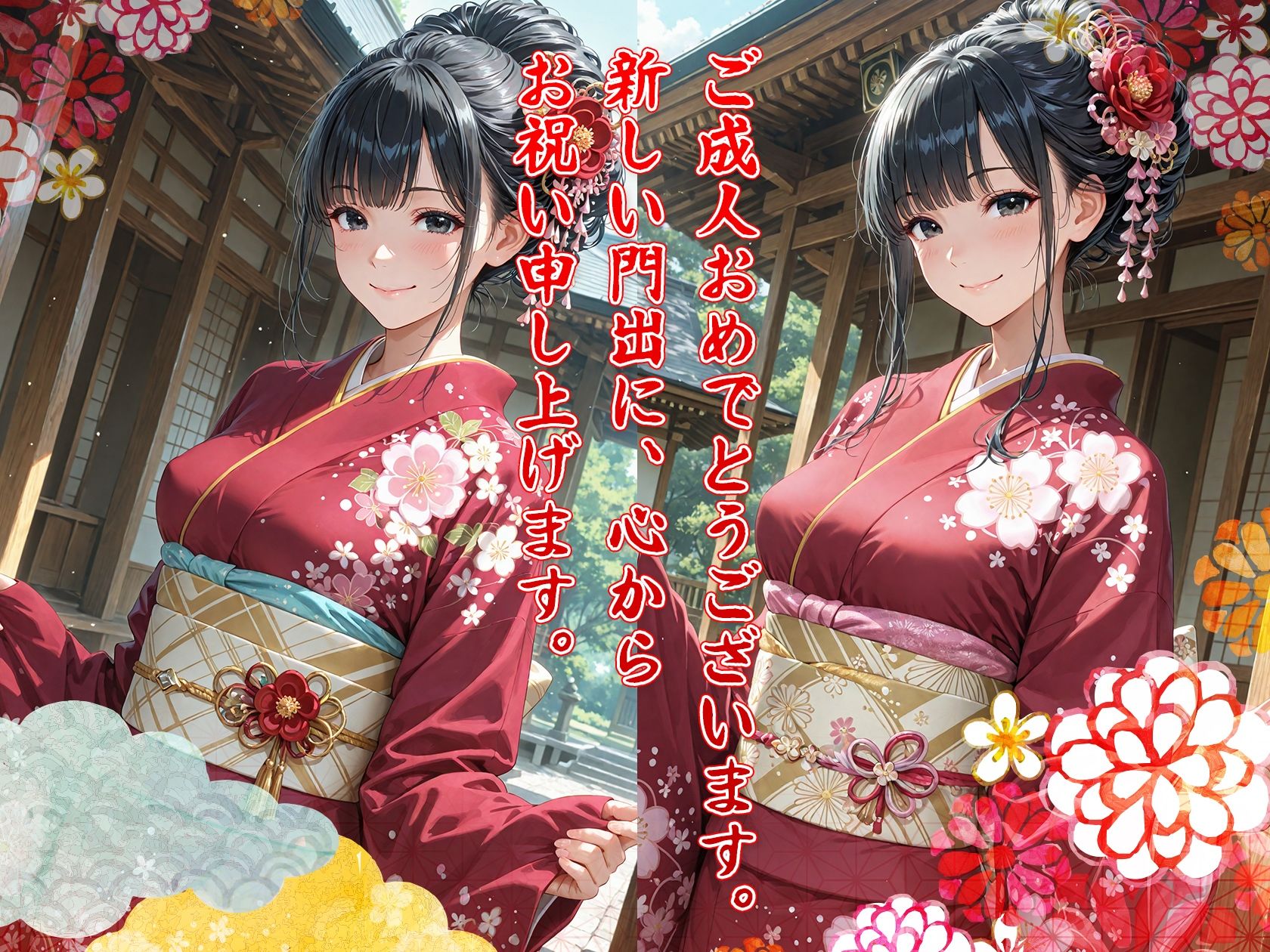祝 新成人  二十歳の初酔姦 サンプル1ページ目