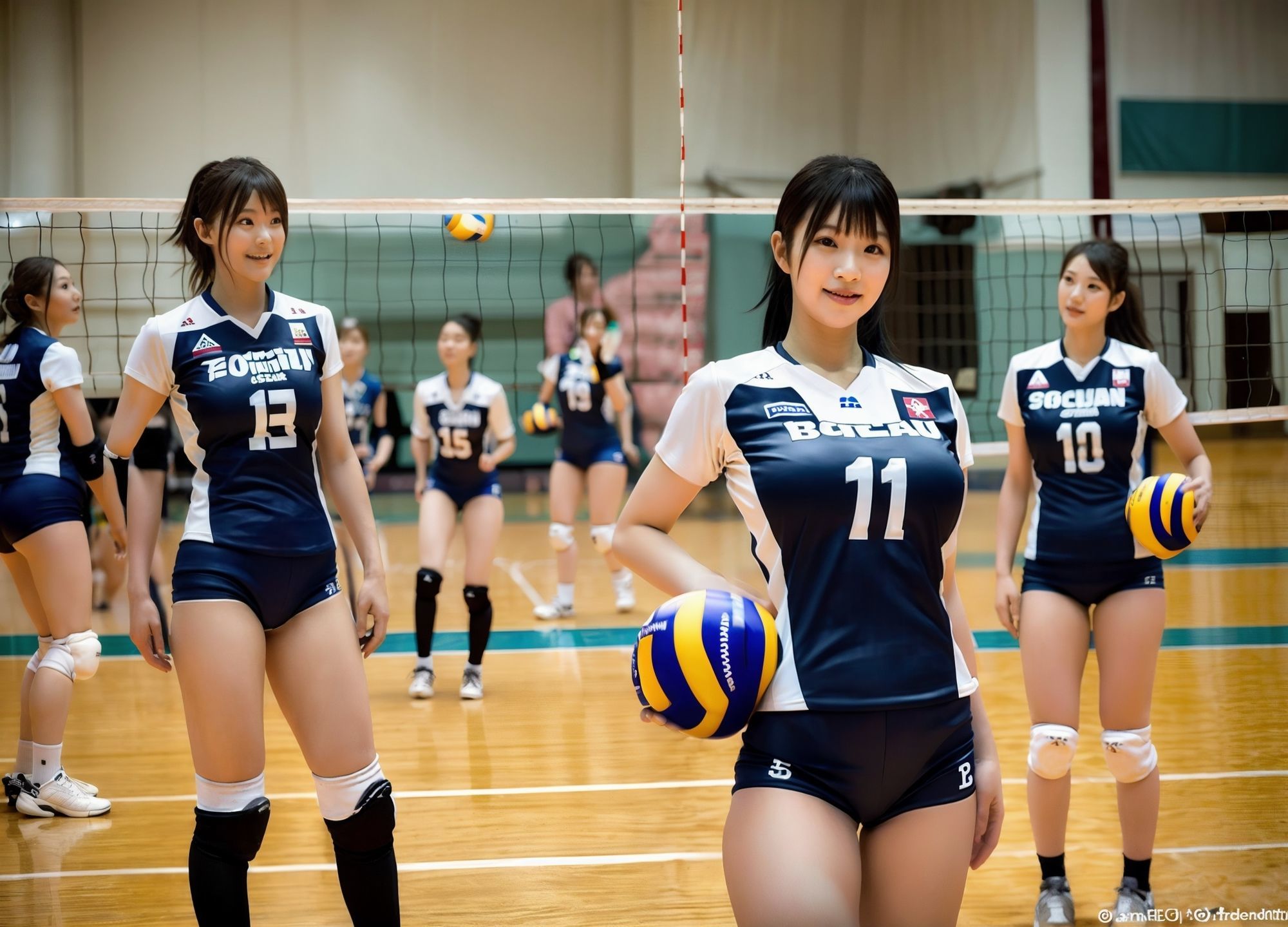 【動画】巨乳おっぱいバレー選手権 サンプル3ページ目