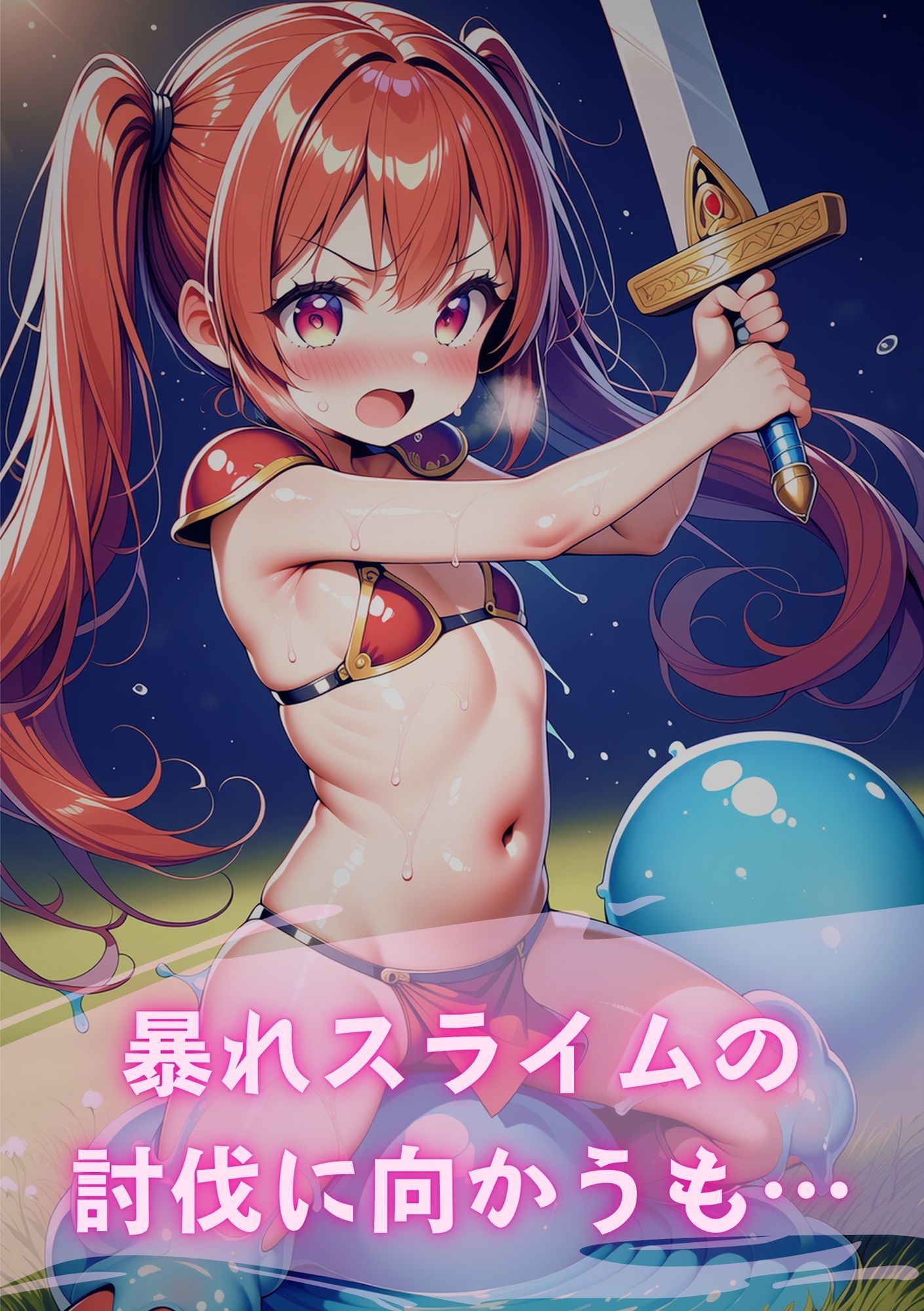 テンタクソロジー外伝03:姫騎士カリン サンプル2ページ目