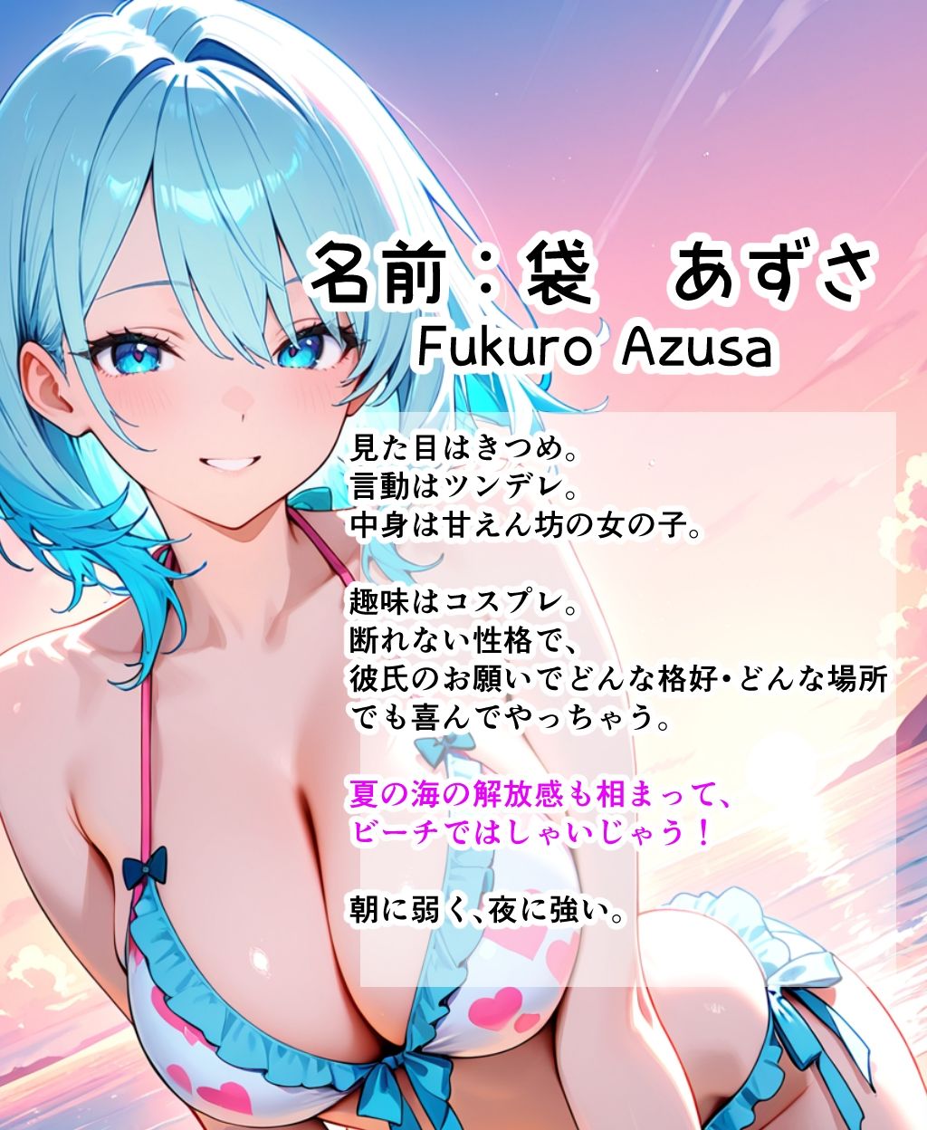 真夏の海のビーチで中出しHではめまくった話 サンプル2ページ目