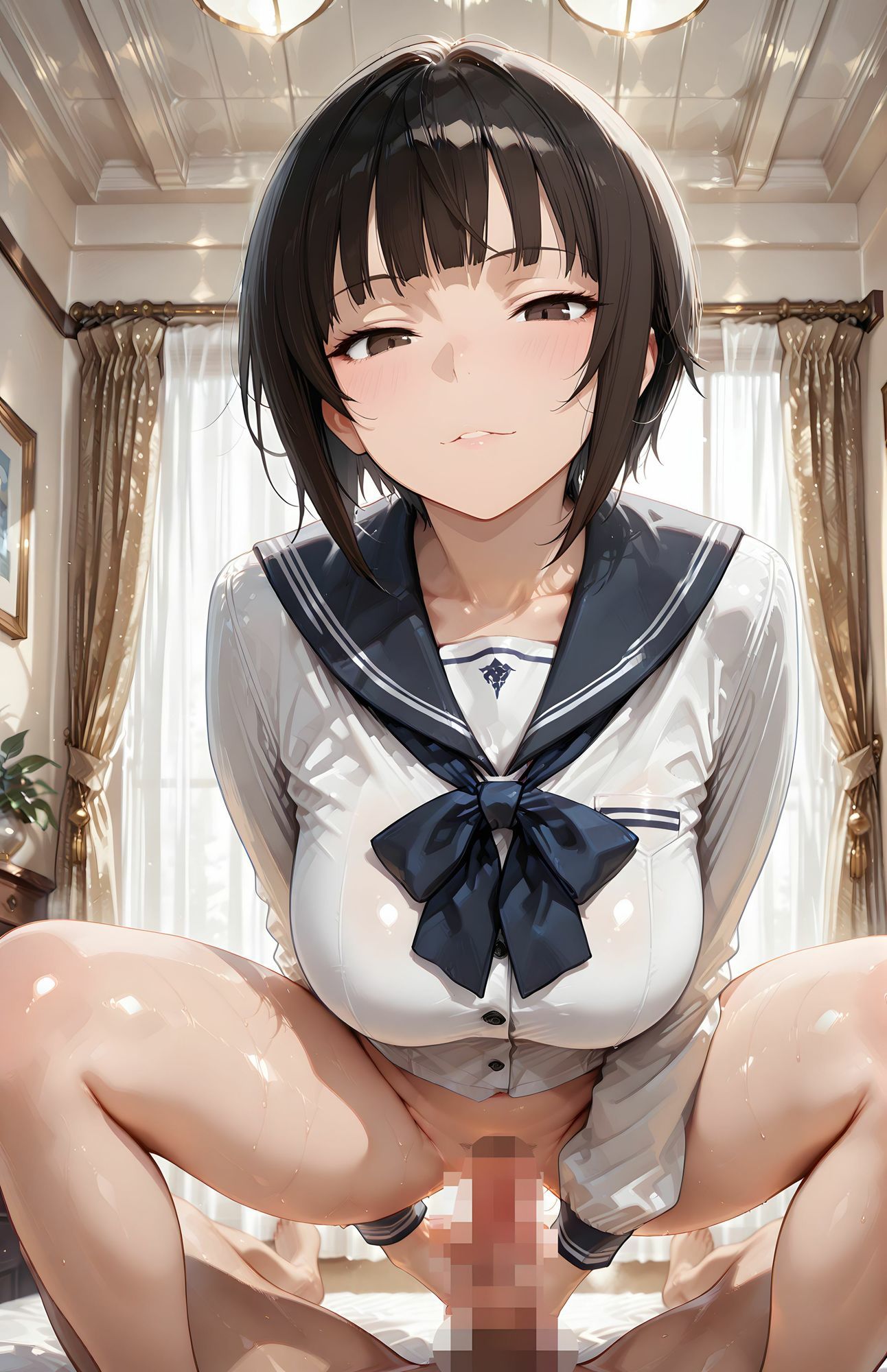 【4Kの縦型高画質】ボーイッシュで淫乳な葵  放課後は愛玩具（ラブドール） サンプル8ページ目