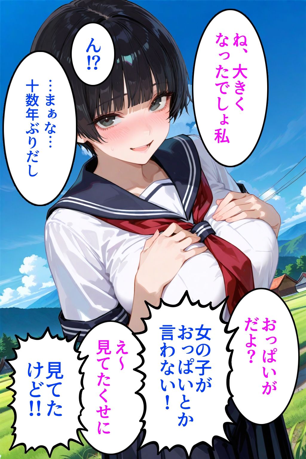 弟のように思っていた幼なじみが実は女だったし多分なにか企んでいる サンプル3ページ目