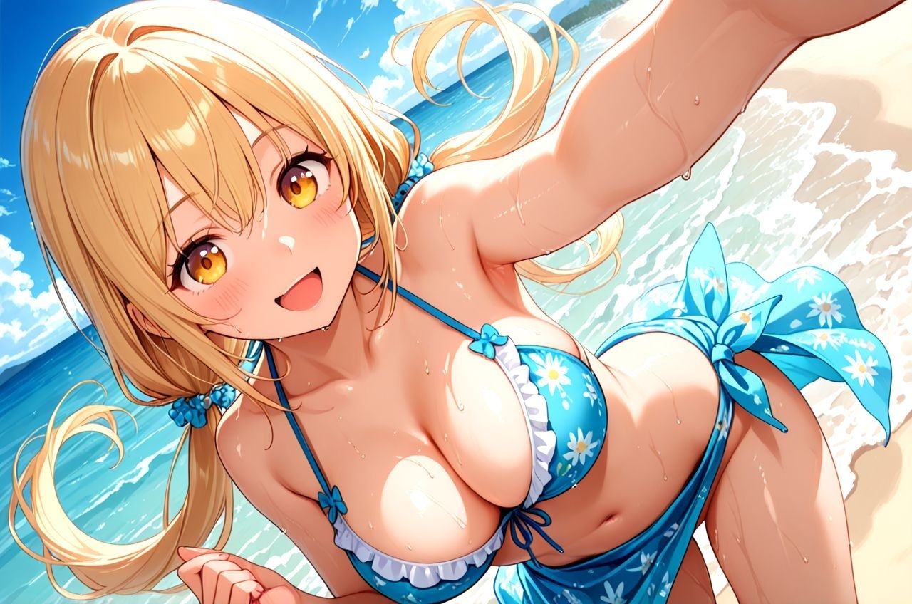 拾われメイドのシャーリー 3 ビーチで遊んでたらムラムラしたご主人様に孕ませる勢いでドスケベえっちされちゃうお話 サンプル2ページ目