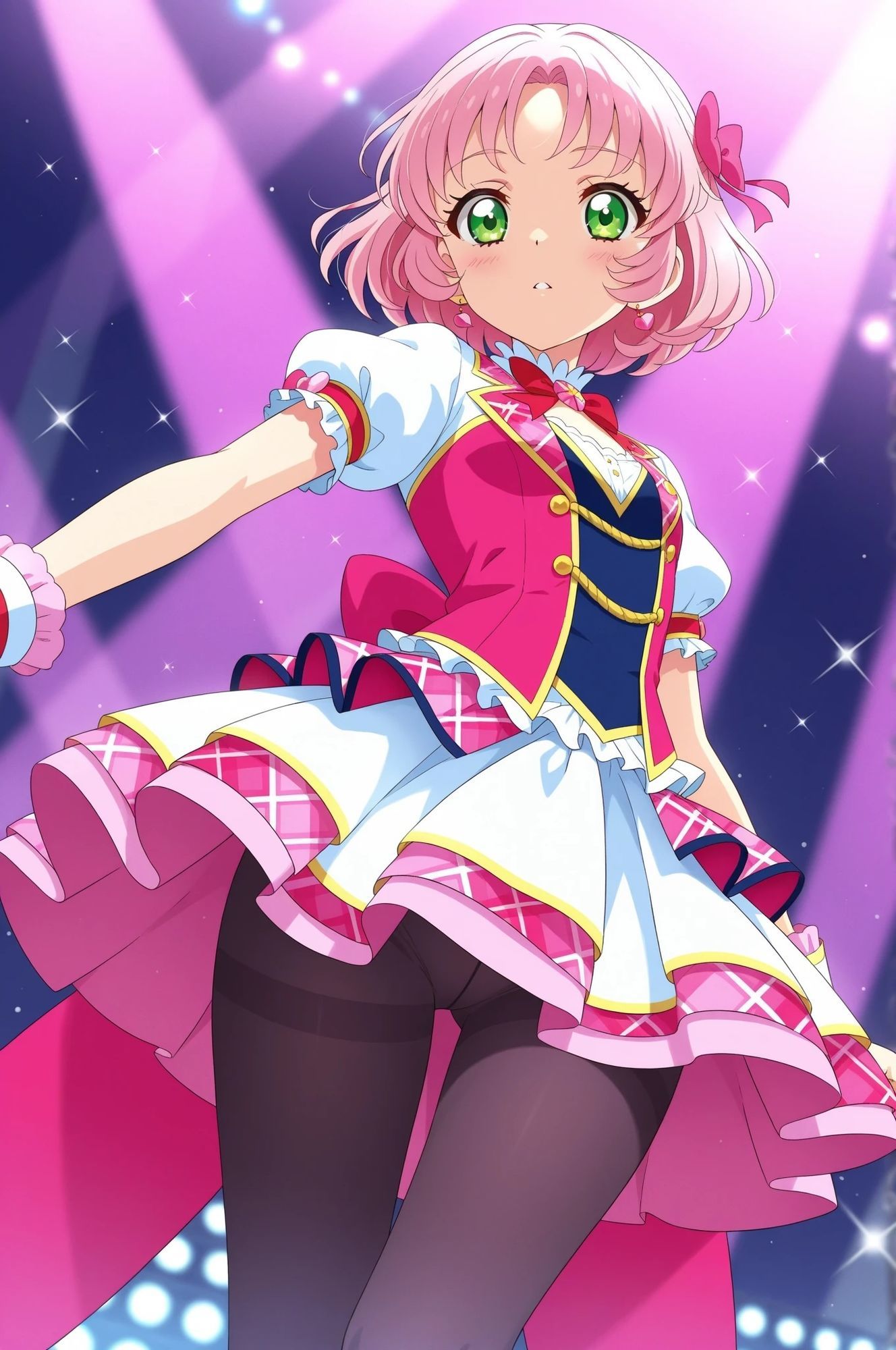 虹かけ誌  アイカツ！？  イラスト集2 北大路さくら  画像生成AI劇場 サンプル2ページ目