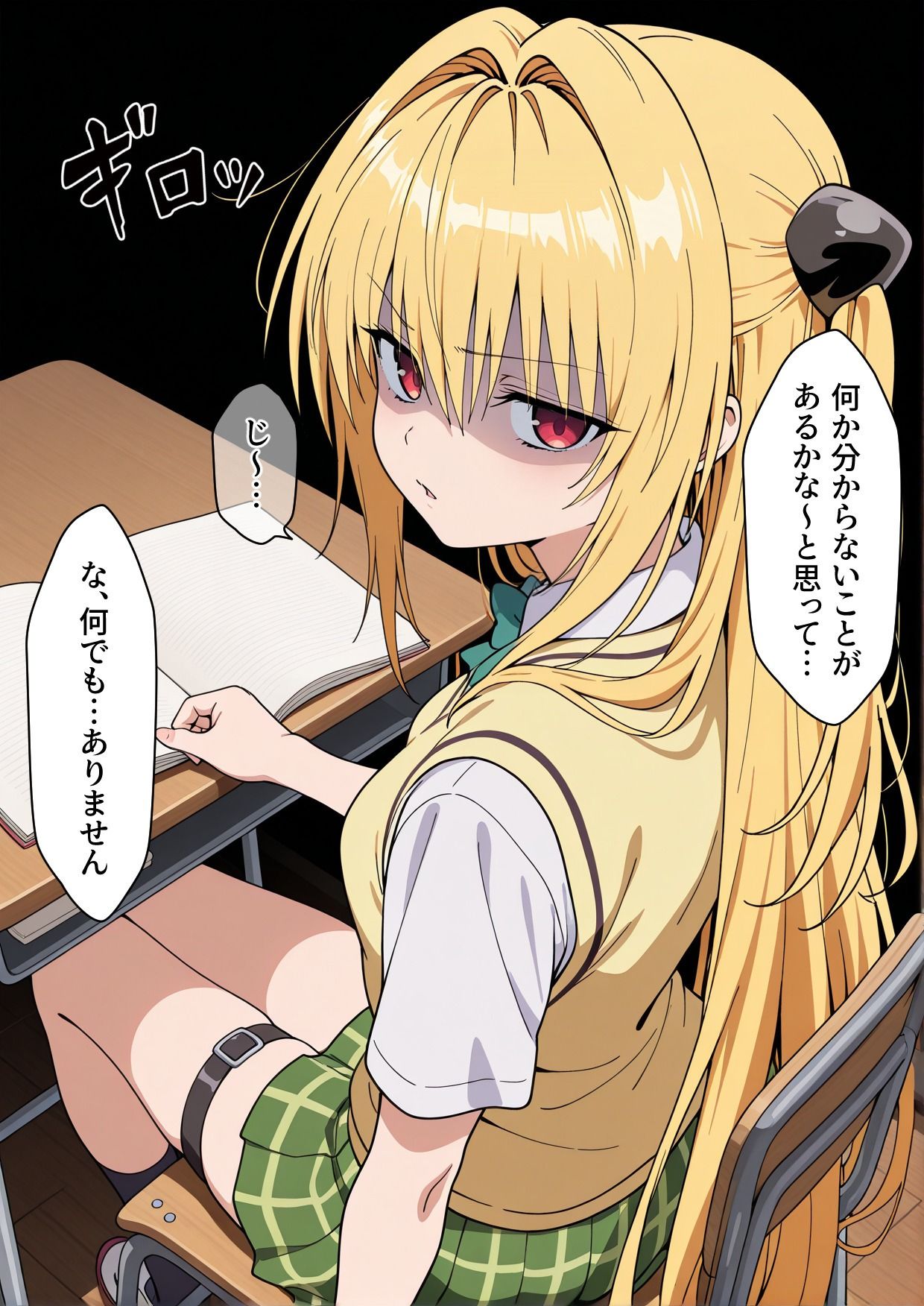 学園〇眠ヒロインズ To LOV〇る 金色のヤミ編 サンプル4ページ目