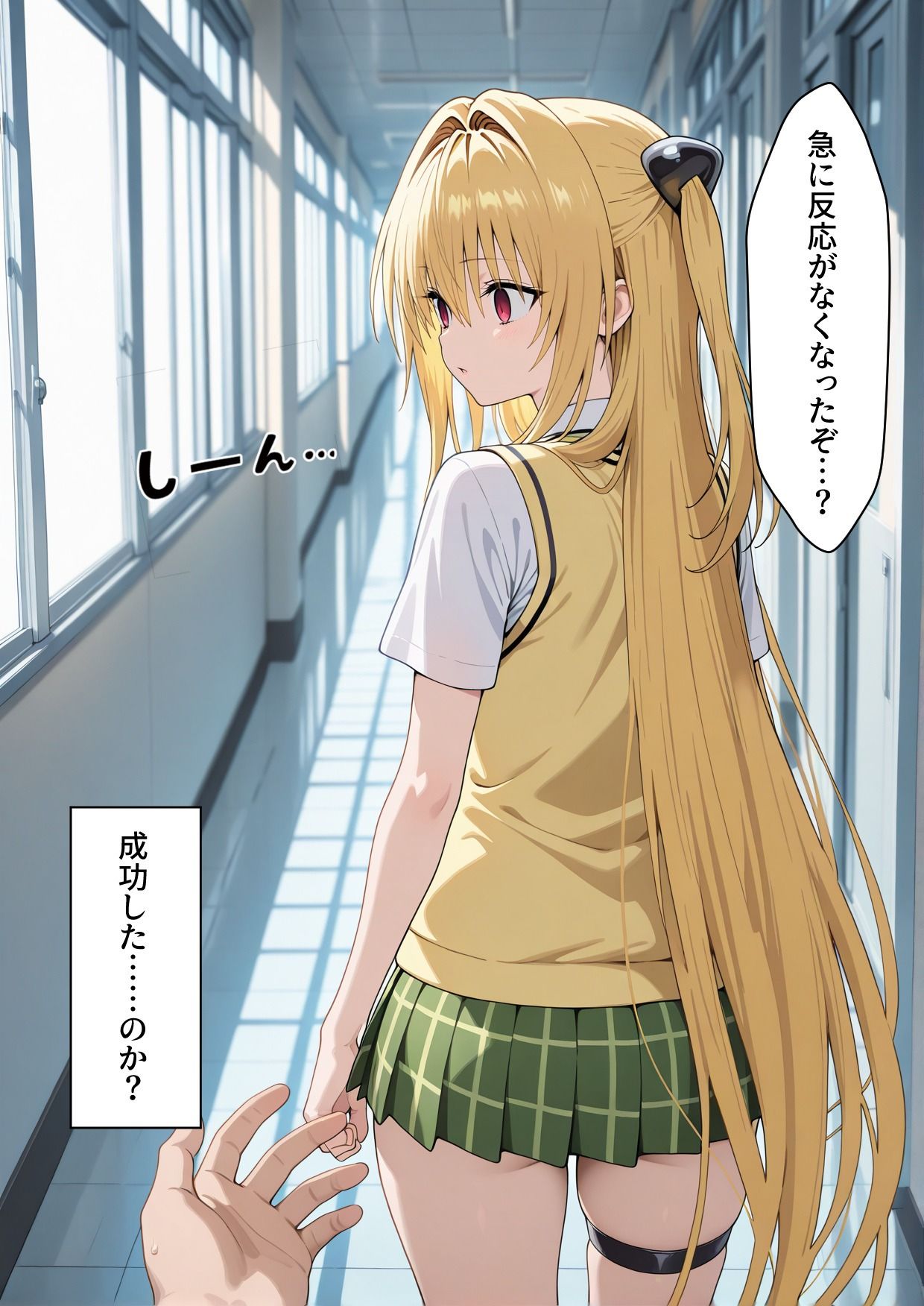 学園〇眠ヒロインズ To LOV〇る 金色のヤミ編 サンプル8ページ目