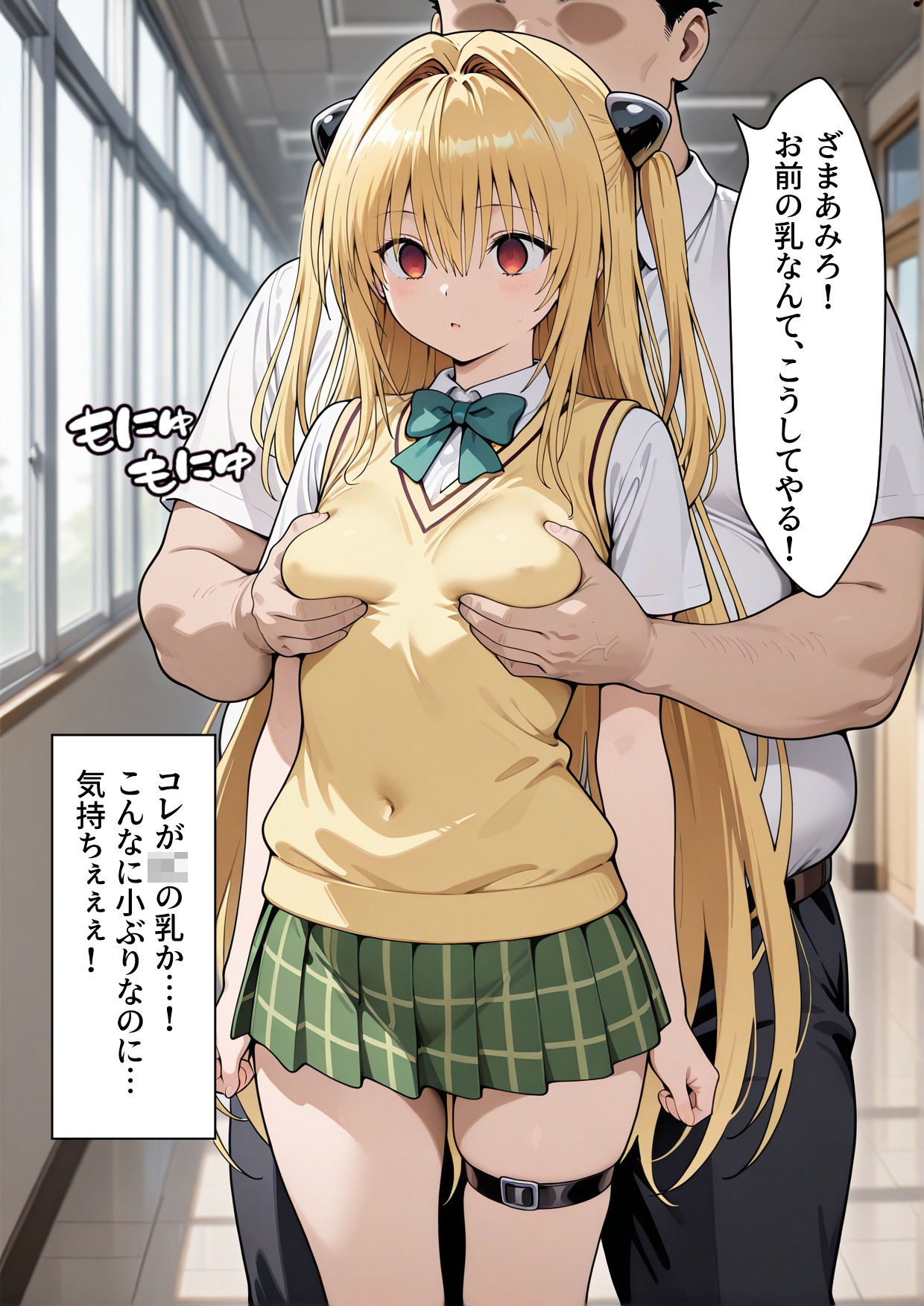 学園〇眠ヒロインズ To LOV〇る 金色のヤミ編 サンプル9ページ目