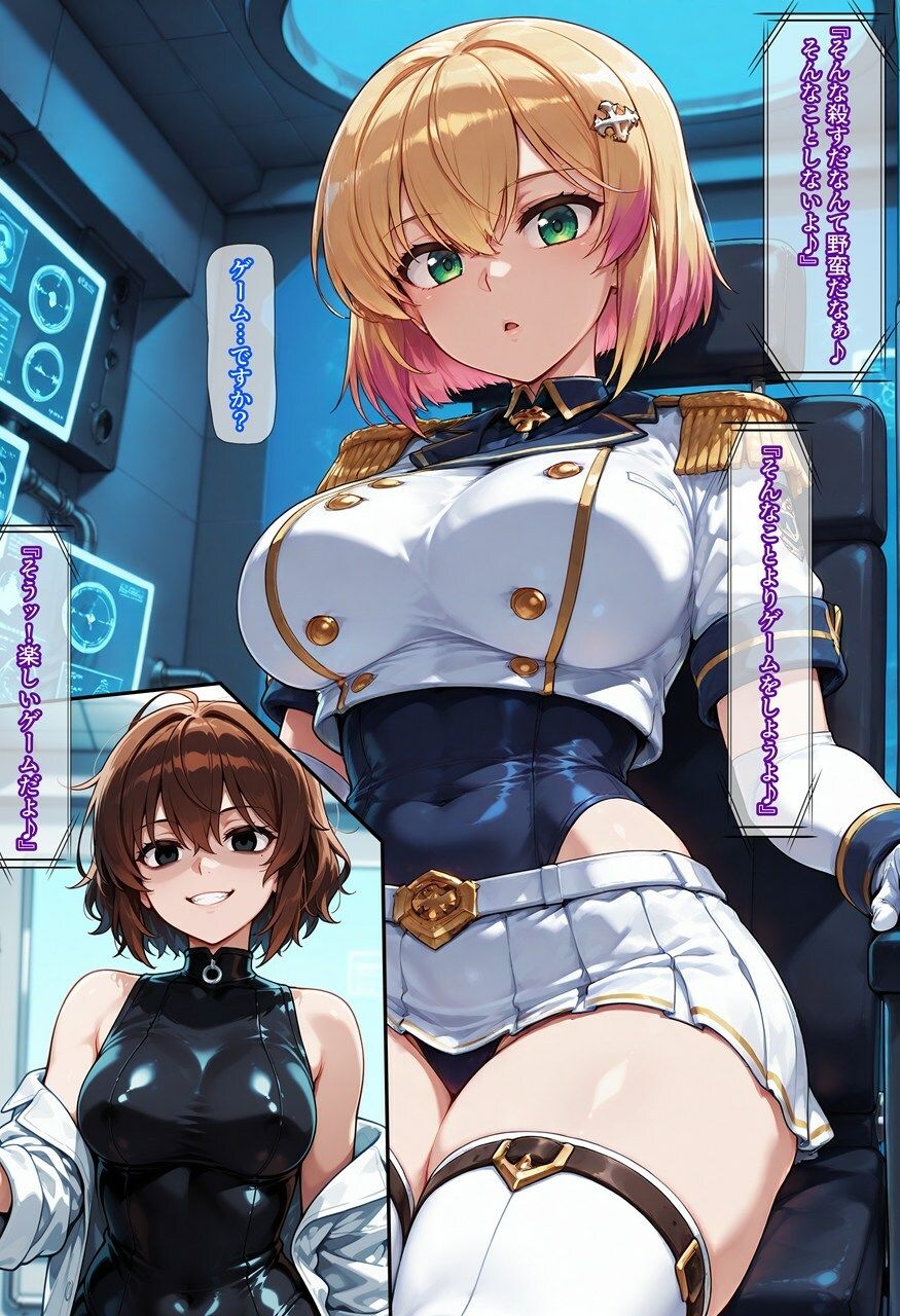 正義のヒロインvs悪の科学者 サンプル3ページ目