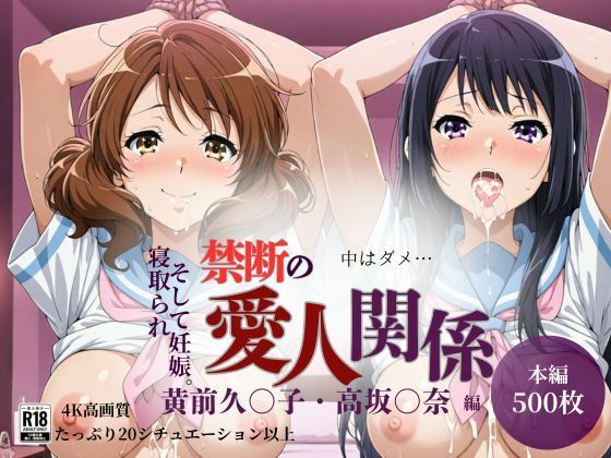 【500枚】禁断の愛人関係 高〇麗奈・黄〇久美子編