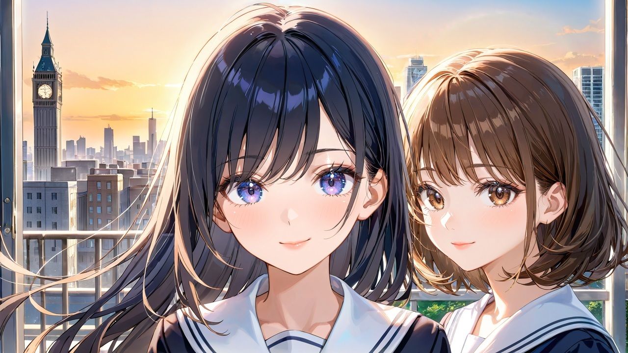 星の庭で、彼女と サンプル1ページ目