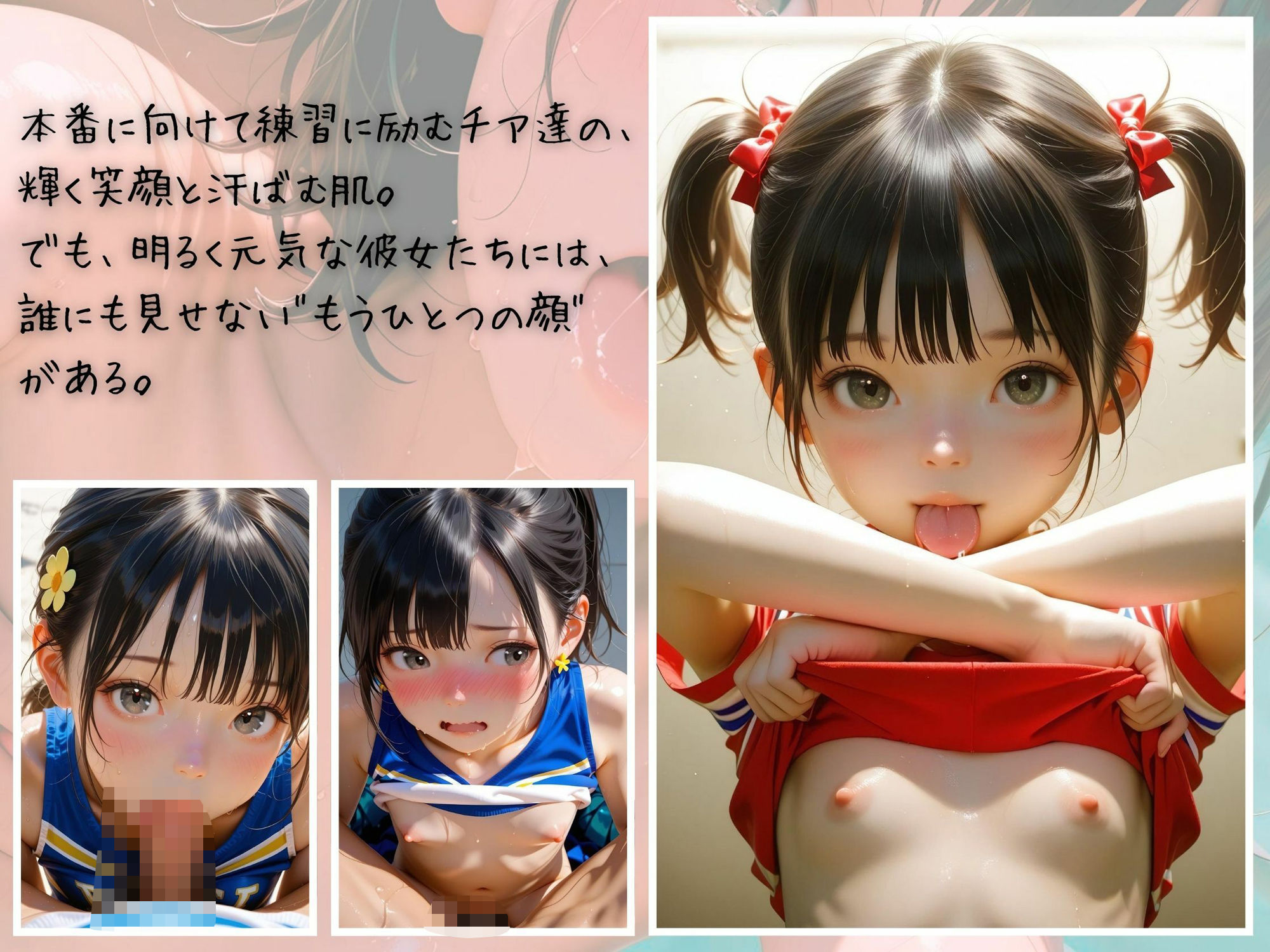 放課後リアル＃09〜誰も知らないチアガールの素顔〜 サンプル2ページ目