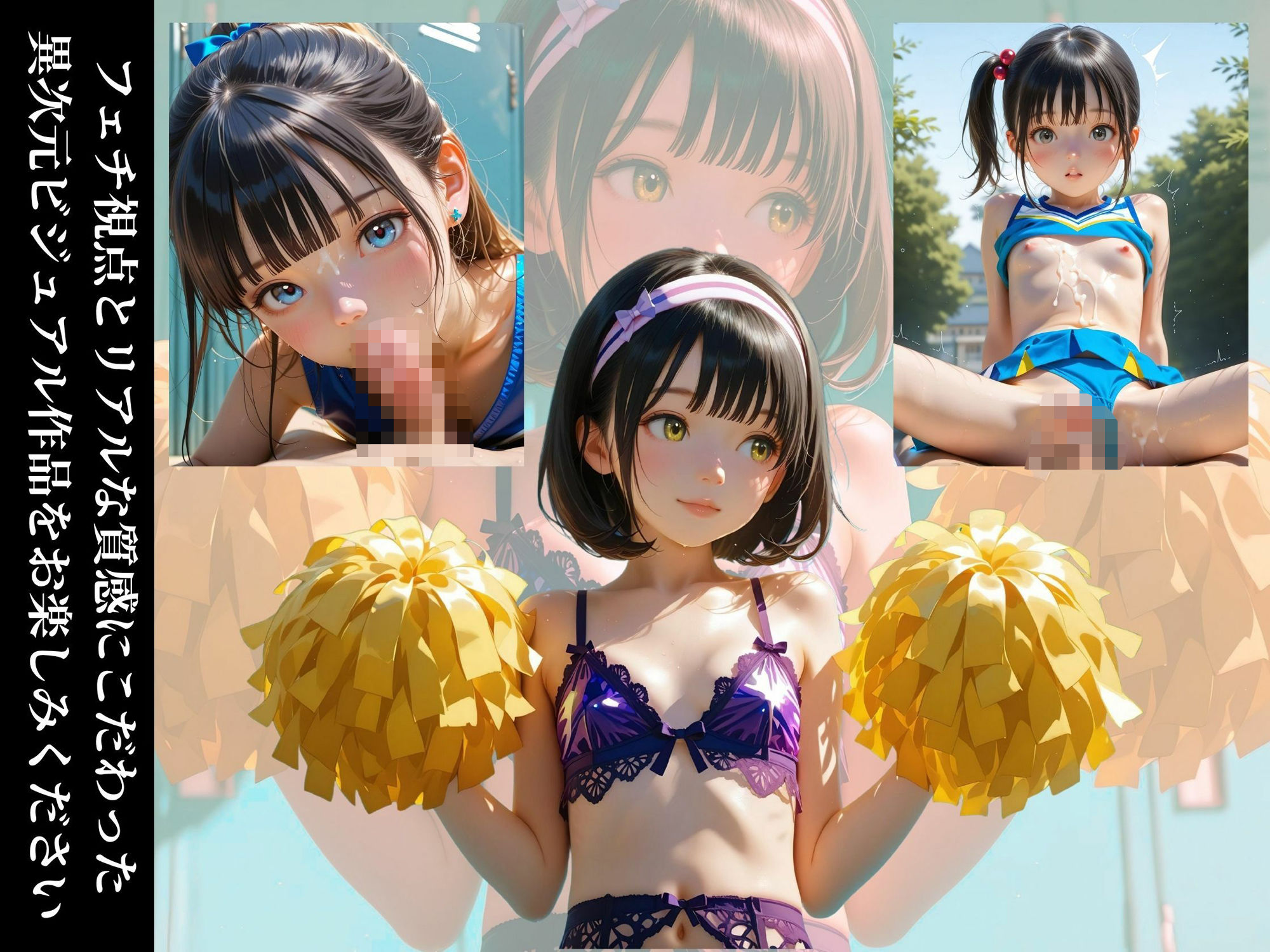 放課後リアル＃09〜誰も知らないチアガールの素顔〜 サンプル4ページ目