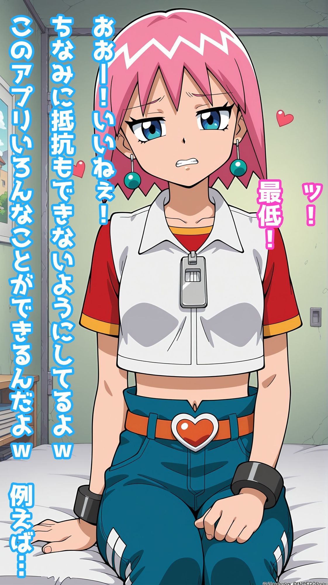 【一部セリフつき】Deliサモ☆ 美少女とおじさん強●召喚アプリ - ハジケツッコミ担当編 - サンプル2ページ目