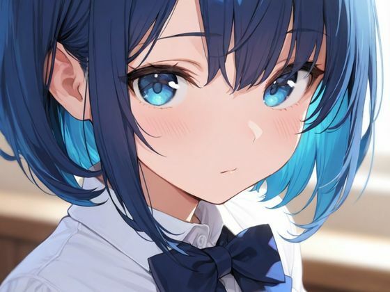 青髪少女ー処女青春物語濃厚エッチ サンプル4ページ目