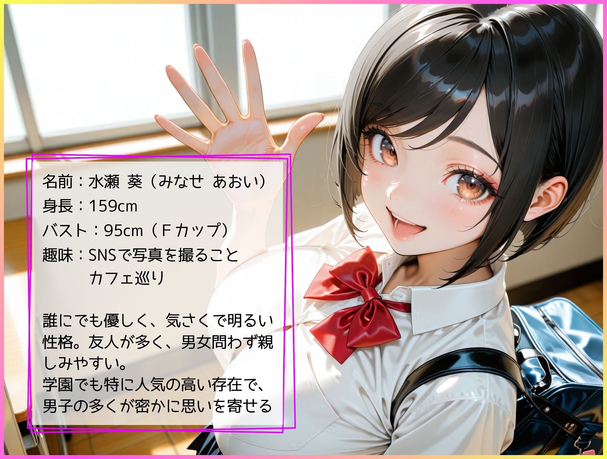 メス堕ちした彼女がハメ撮り動画を見せてくる話 サンプル2ページ目