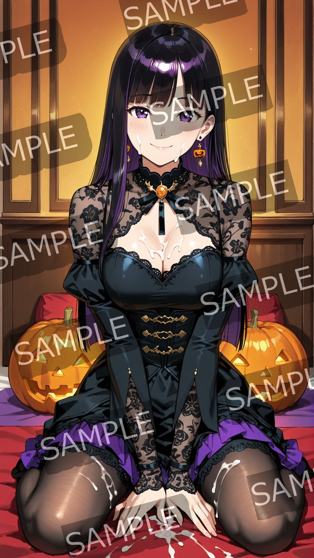 ハロウィンコスプレ風 サンプル3ページ目