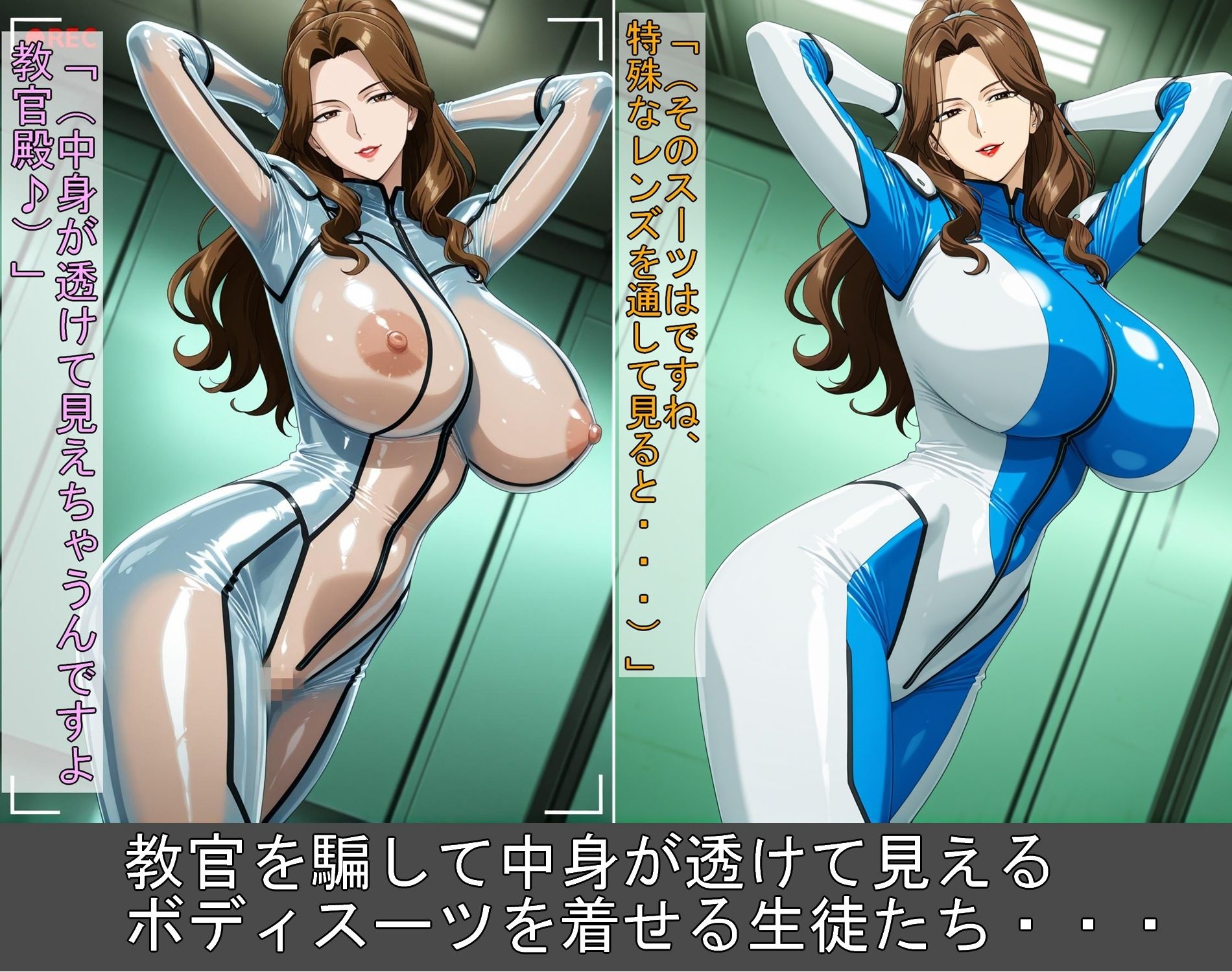 生徒達の罠に堕ちた女教官 サンプル4ページ目