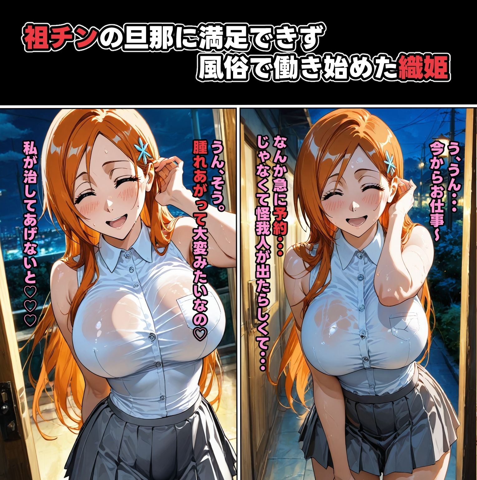 激安風俗嬢 井〇織姫 サンプル1ページ目