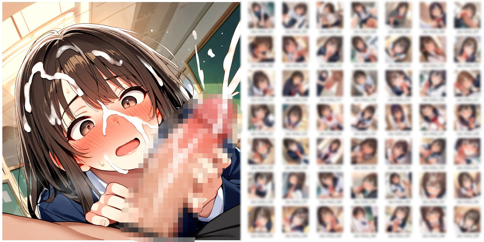 ち●ちんに興味津々な女の子にじっくり観察されちゃうだけのCG集 サンプル5ページ目