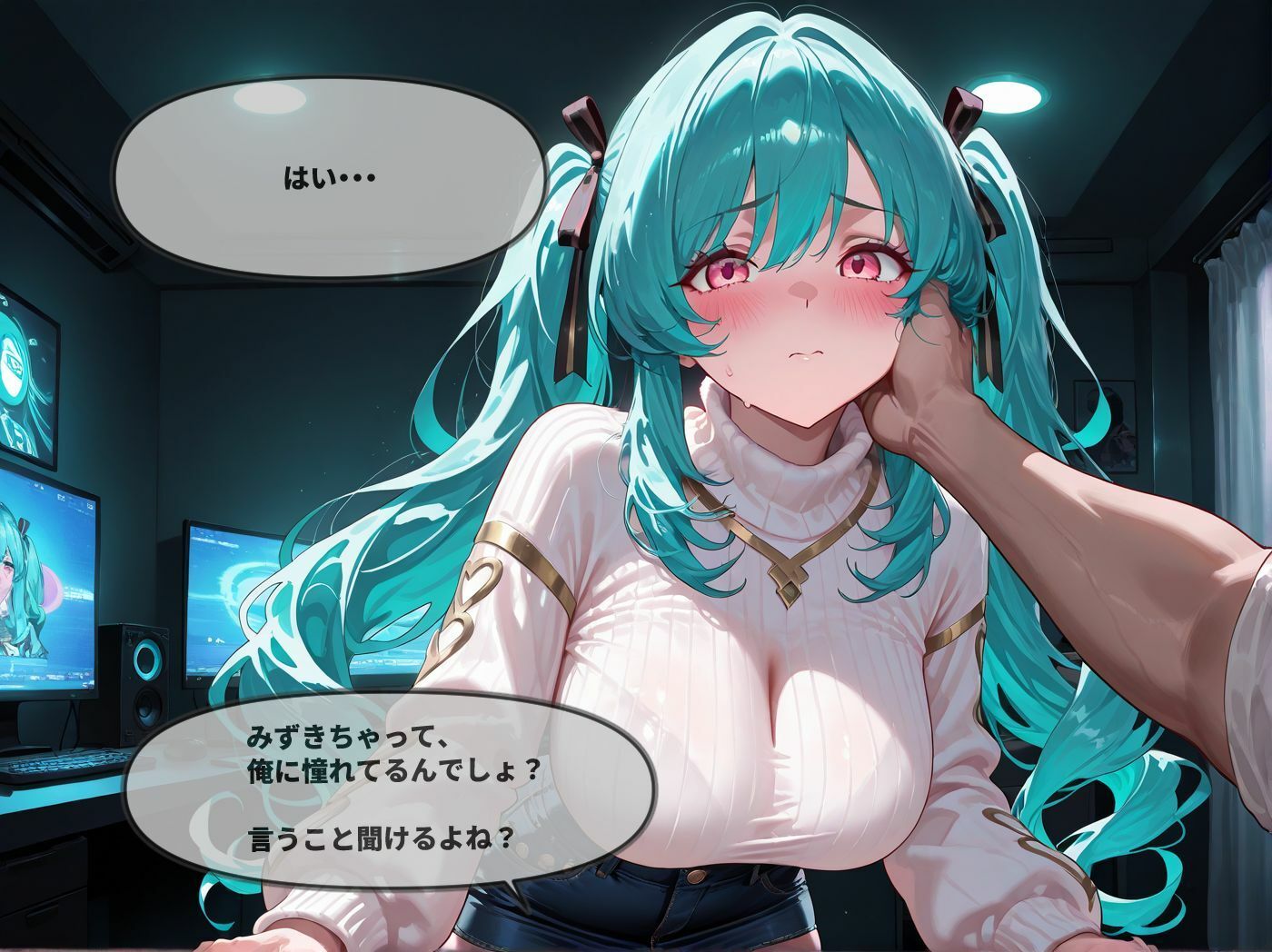 憧れの先輩にいいなりにされた巨乳学生  ‘憧れ‘が‘恐怖‘に変わる…！ サンプル5ページ目