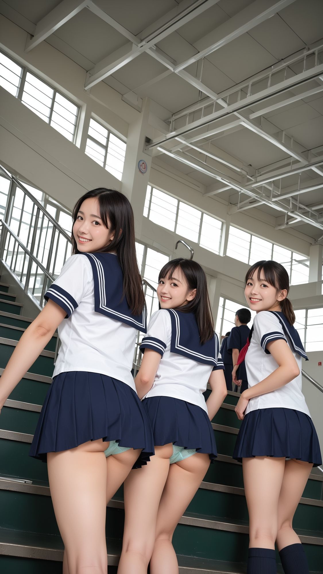 【動画】アンダースコートを忘れてしまった！  〜テニス部女子編〜 サンプル10ページ目
