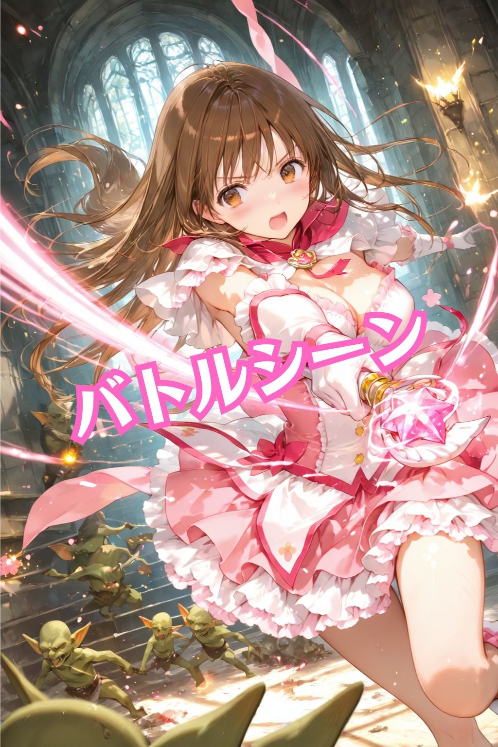 魔法戦士えりな vol.2 触手とゴブリンの巣窟 編 サンプル3ページ目