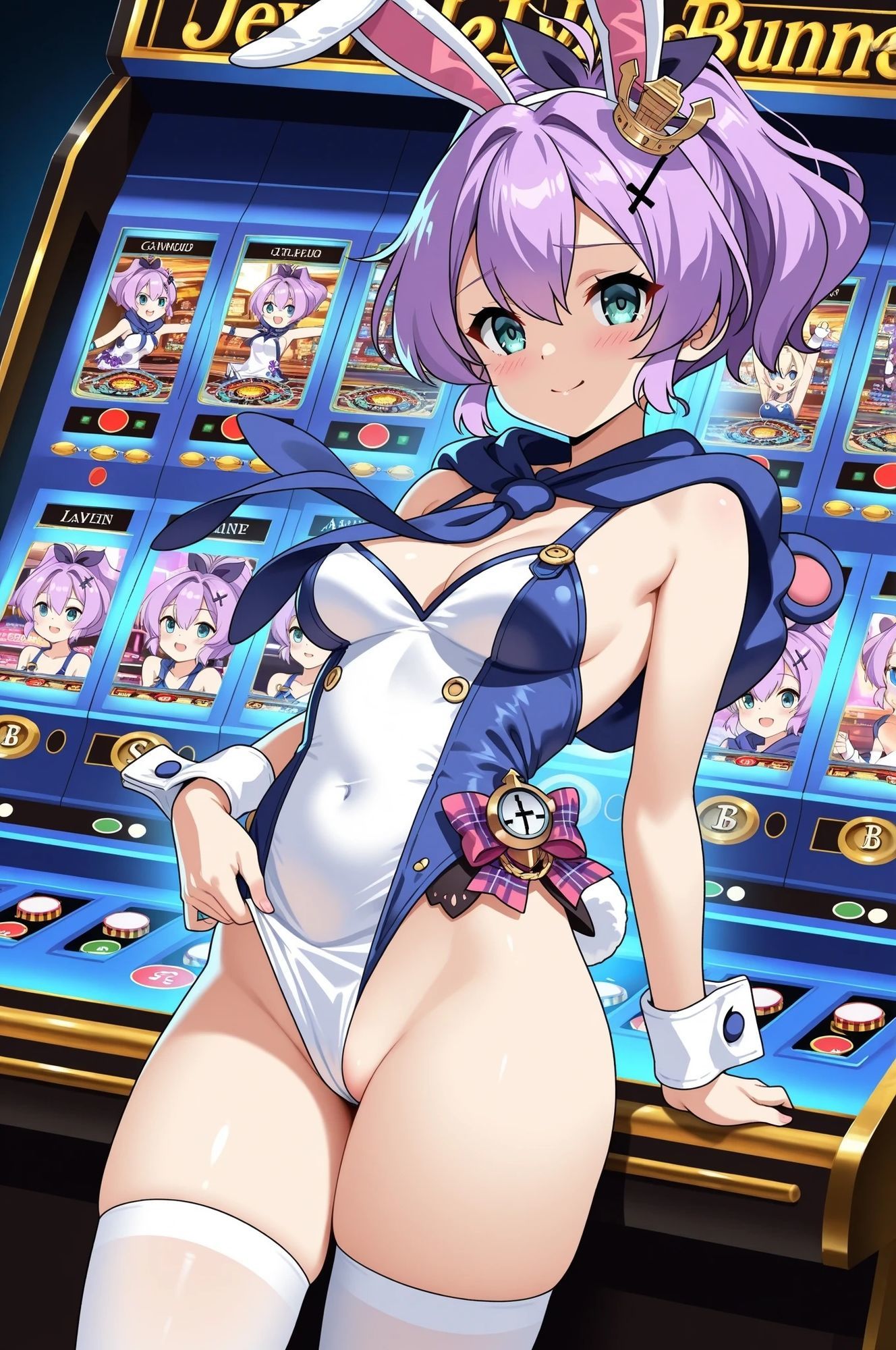 虹かけ誌  アズールレーン  イラスト集8 ジャベリン    指揮官…ダメだよ サンプル7ページ目