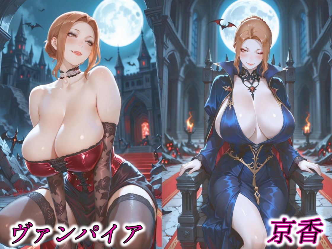 京香・結花・小春 Halloween Collection ヴァンパイア＆ホラーウェディング サンプル1ページ目